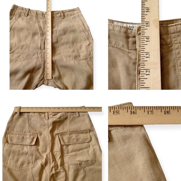 Nili Lotan Luna Pants Size 10,  Sand, beige - Picture 15 of 16